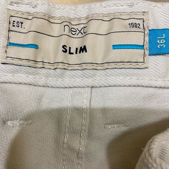 Next Slim Fit Denim. Size - 36 - Picture 12 of 13